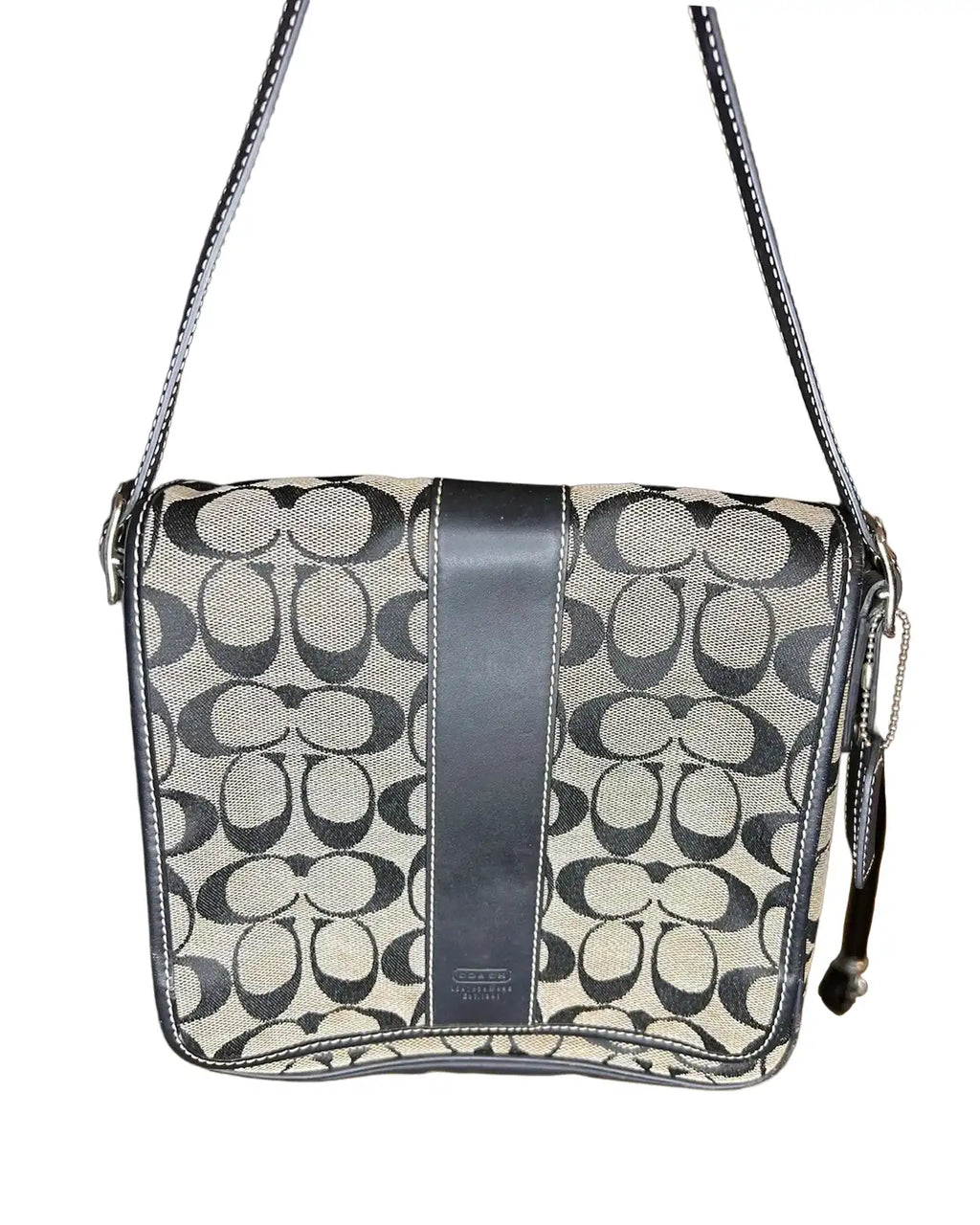 Coach Signature Pattern Crossbody Bag