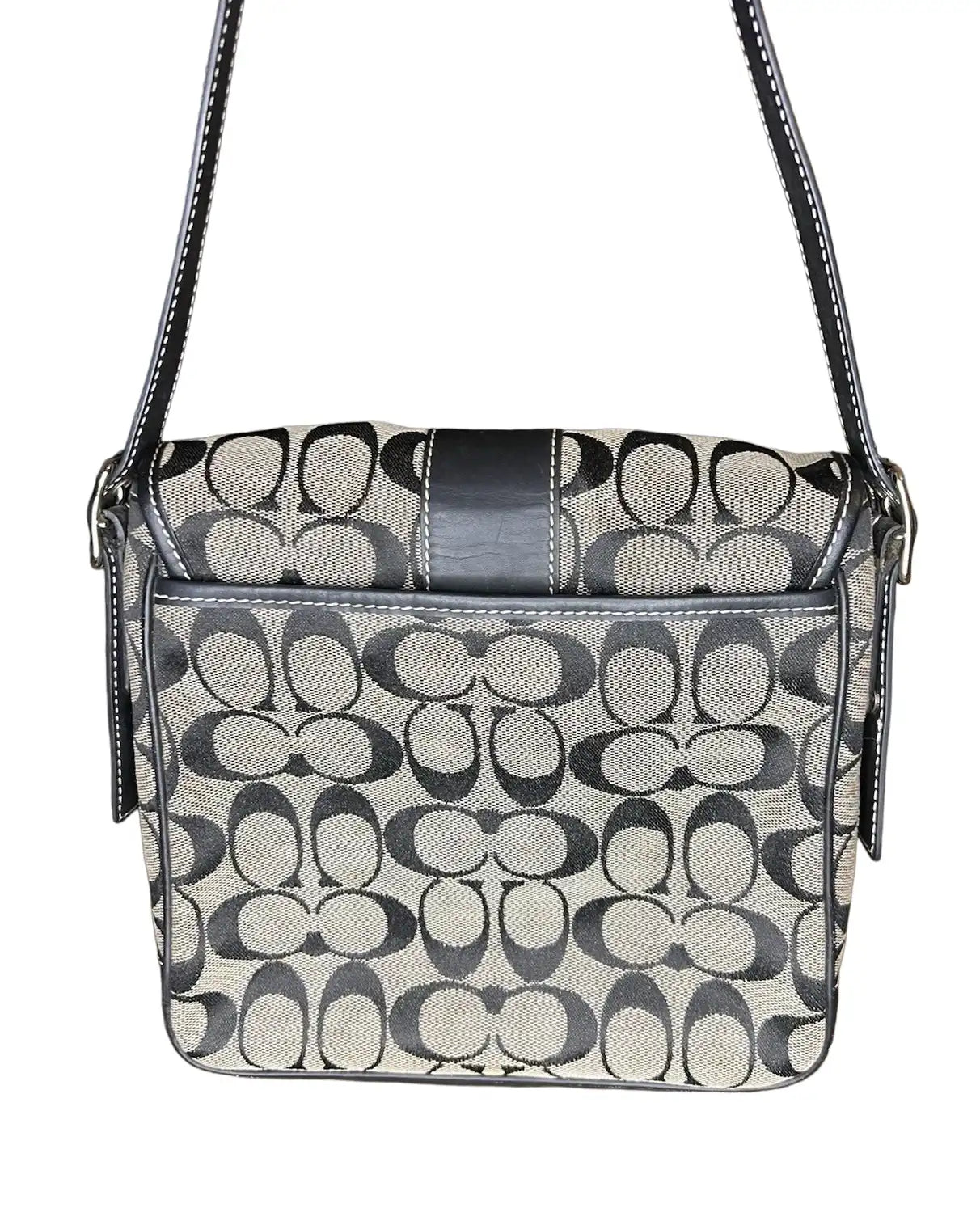 Coach Signature Pattern Crossbody Bag