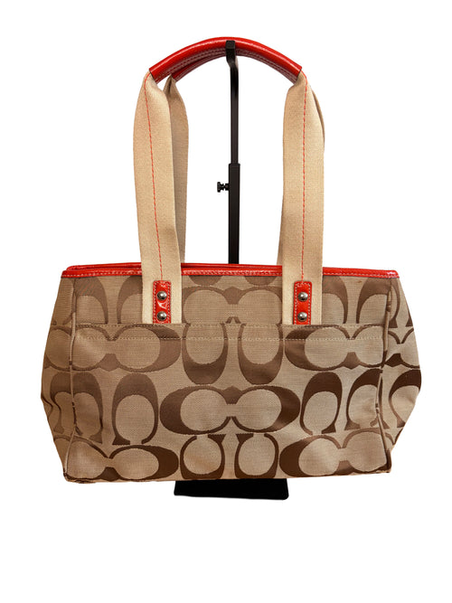 Coach Daisy Signature Tote Bag