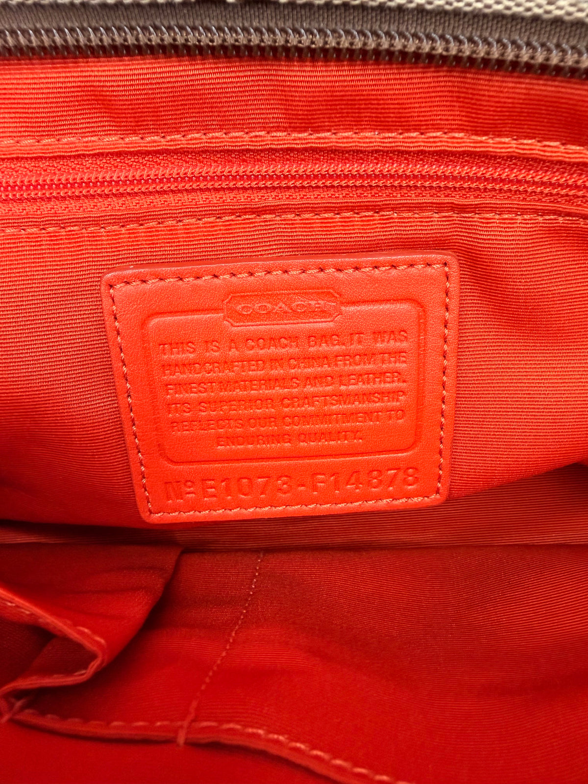 Coach Daisy Signature Tote Bag