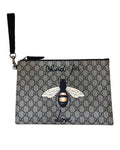 Gucci x Supreme GG Bee Clutch Bag