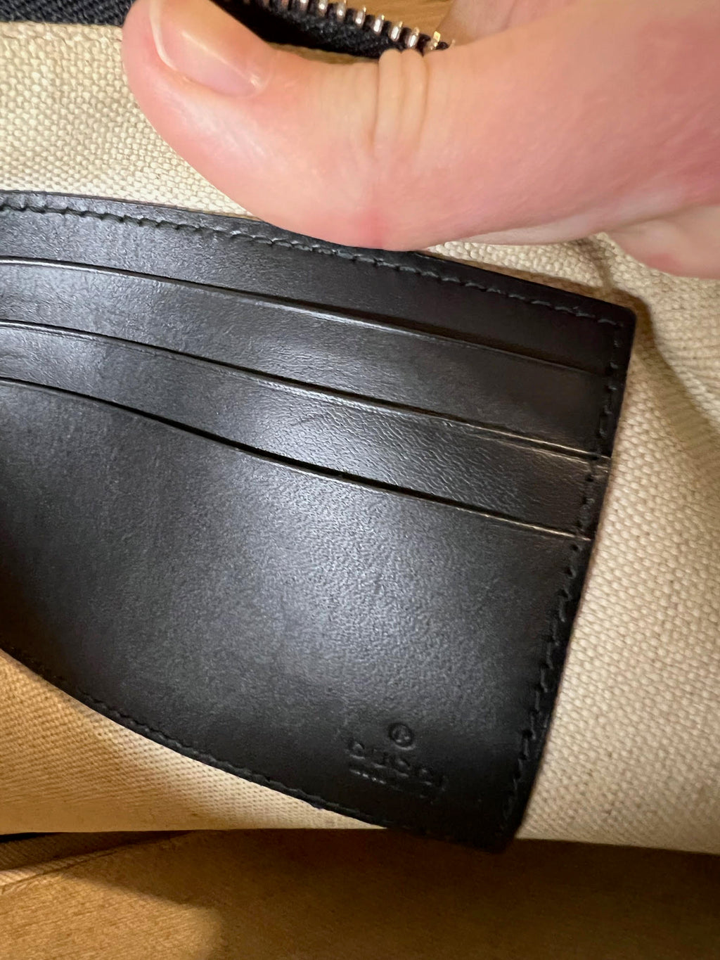 Gucci x Supreme GG Bee Clutch Bag