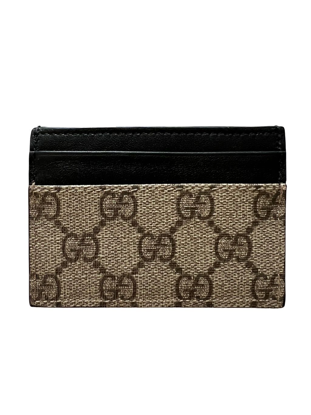 Gucci GG Brown Trim Card Holder
