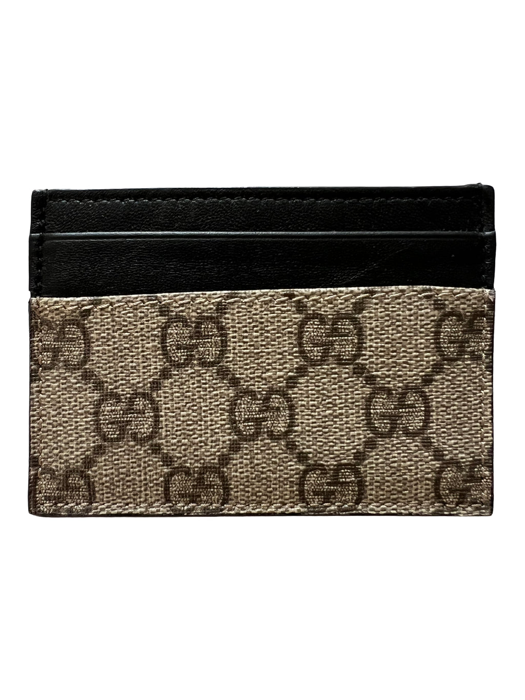 Gucci GG Brown Trim Card Holder