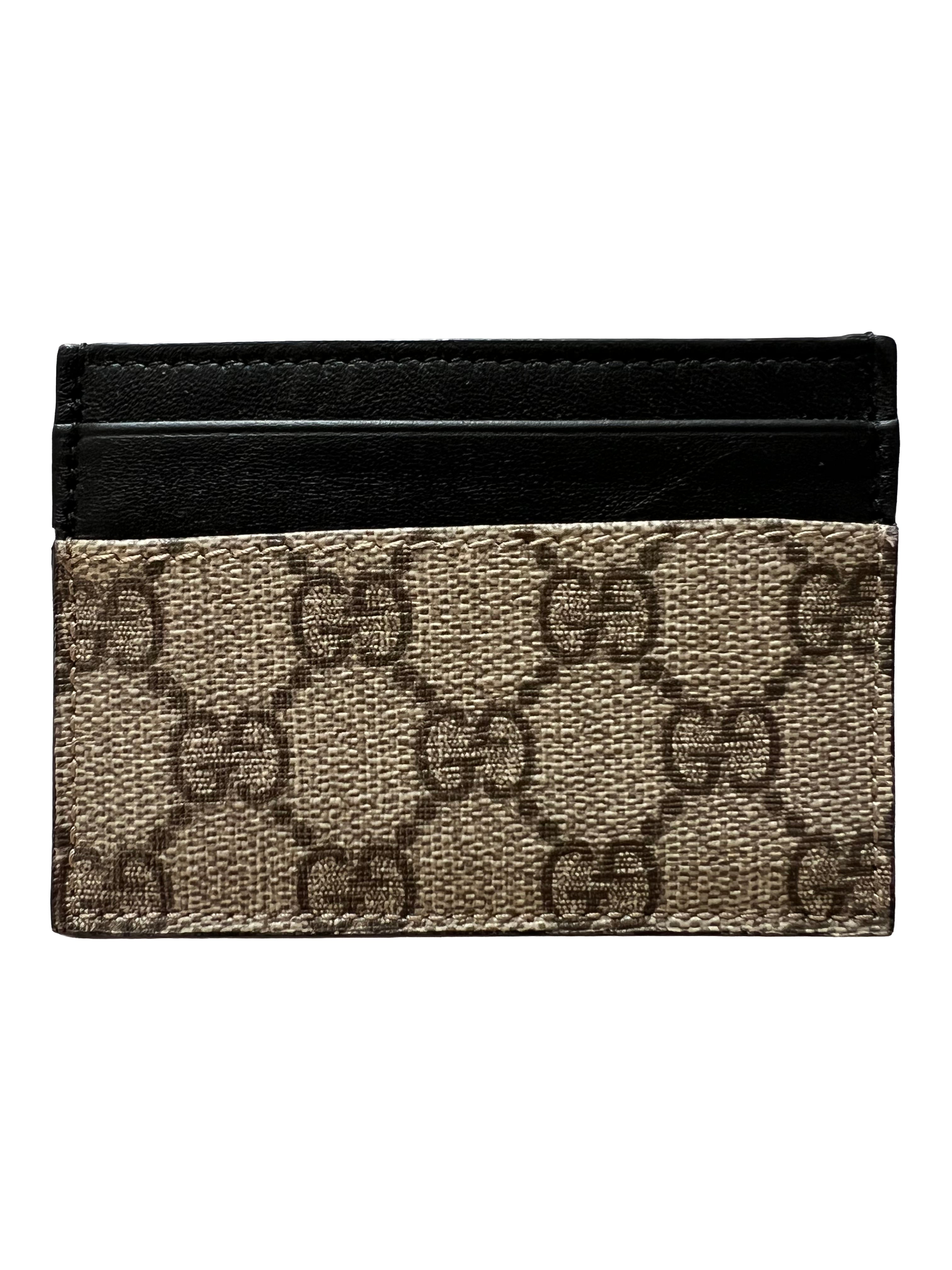 Gucci GG Brown Trim Card Holder