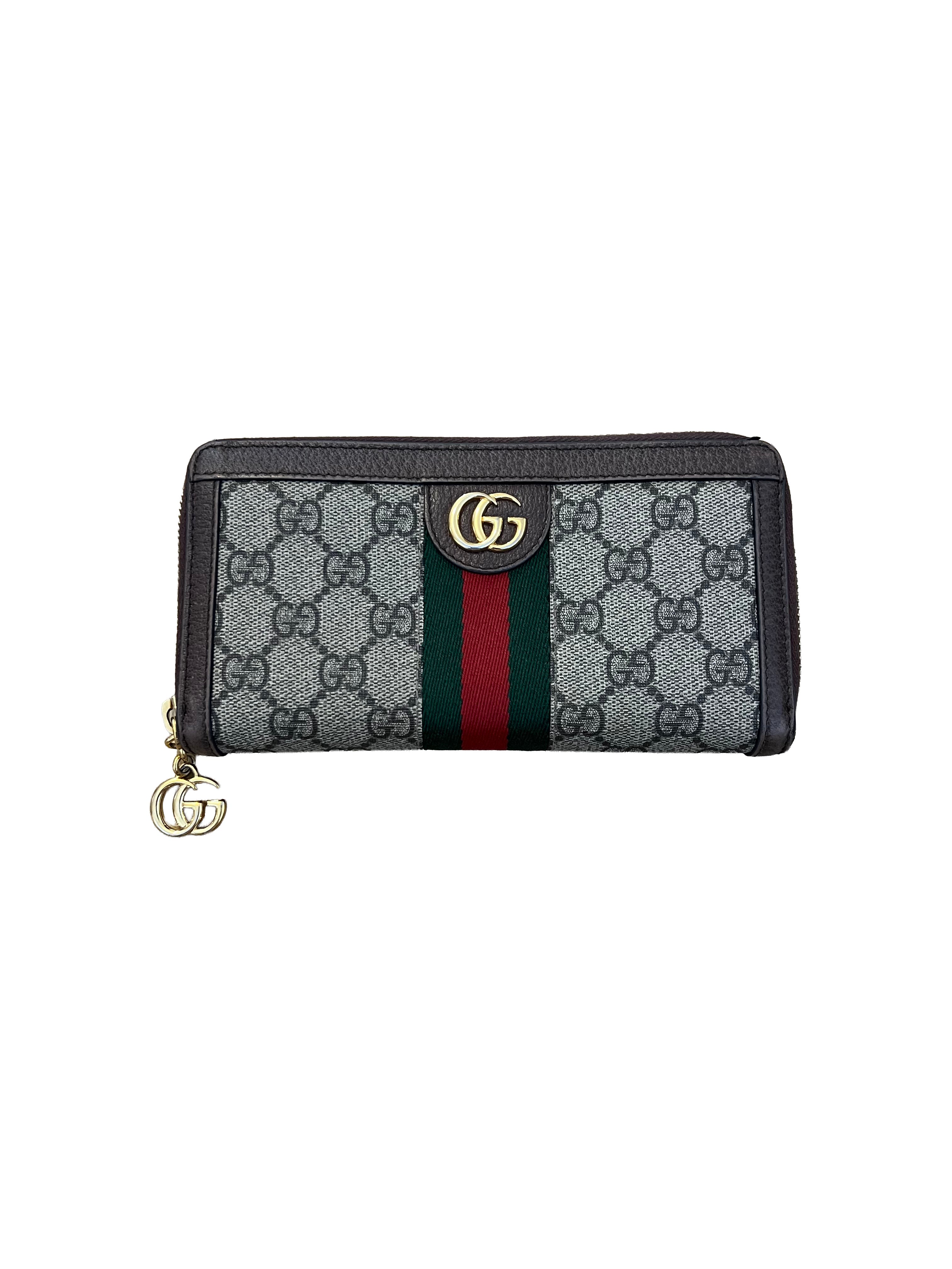 Gucci Ophidia Zip Around Wallet