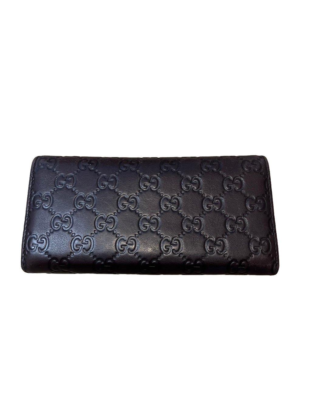 Gucci GG Shima Leather Long Wallet