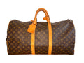 Louis Vuitton Monogram Keepall 55 Boston Bag