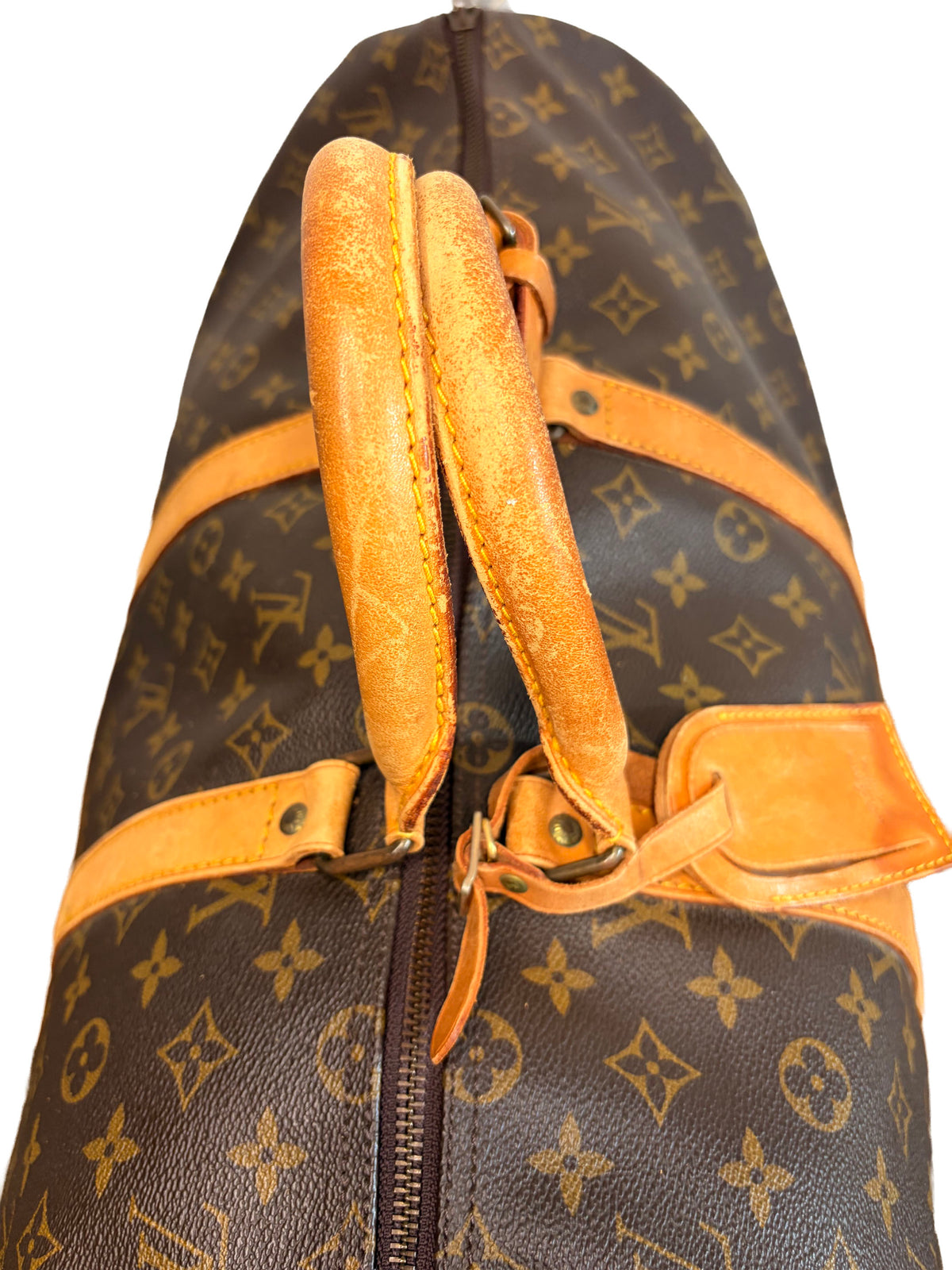 Louis Vuitton Monogram Keepall 55 Boston Bag
