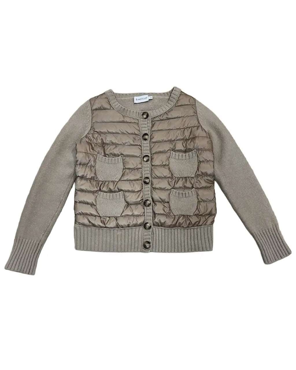 Moncler Tricot Cardigan Sweater (Girls)