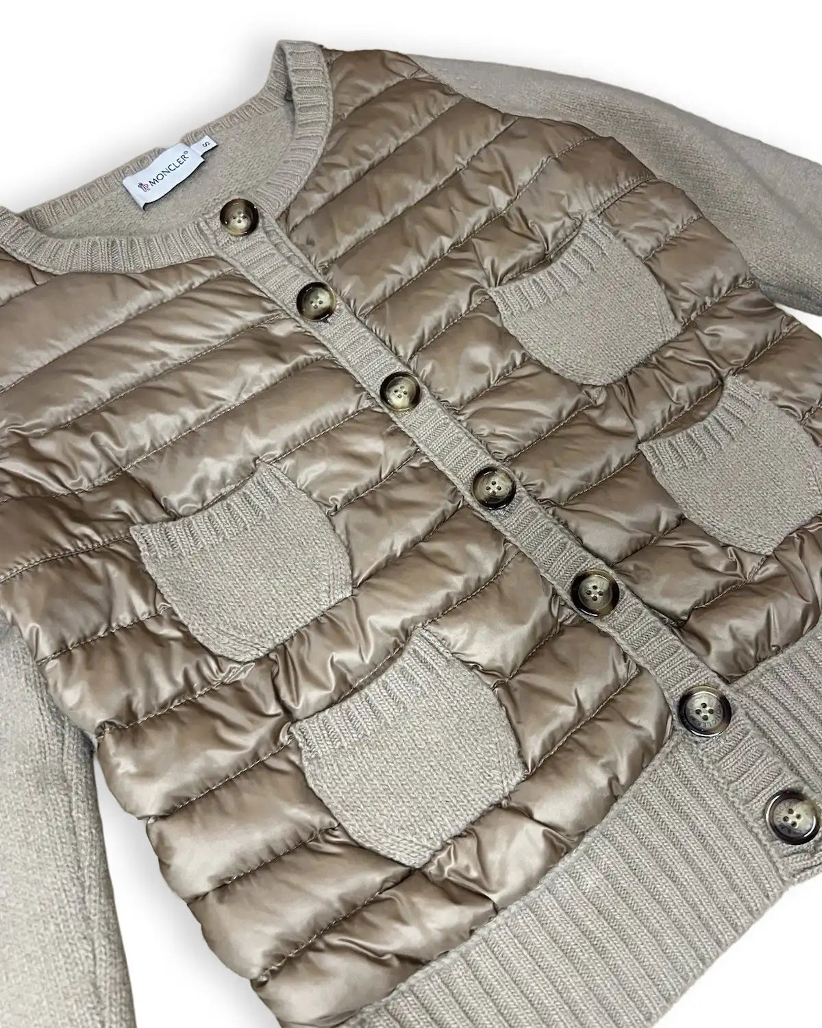 Moncler Tricot Cardigan Sweater (Girls)