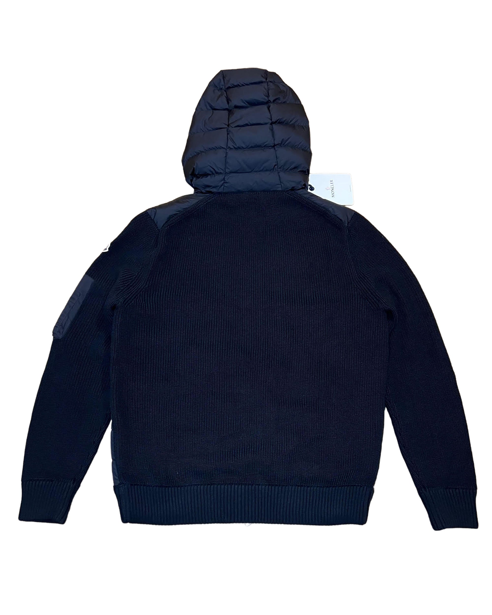 Moncler Tricot Hooded Cardigan