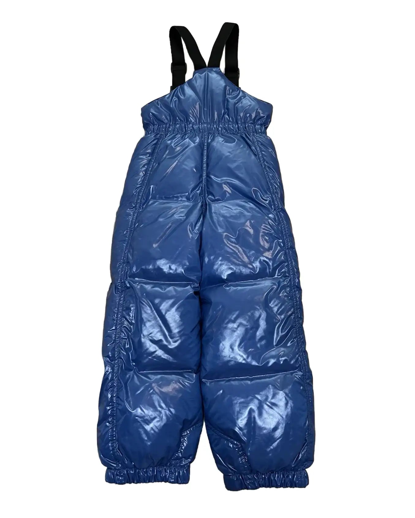 Moncler Blue Padded Kids Ski Suit Bib Pants (Unisex)