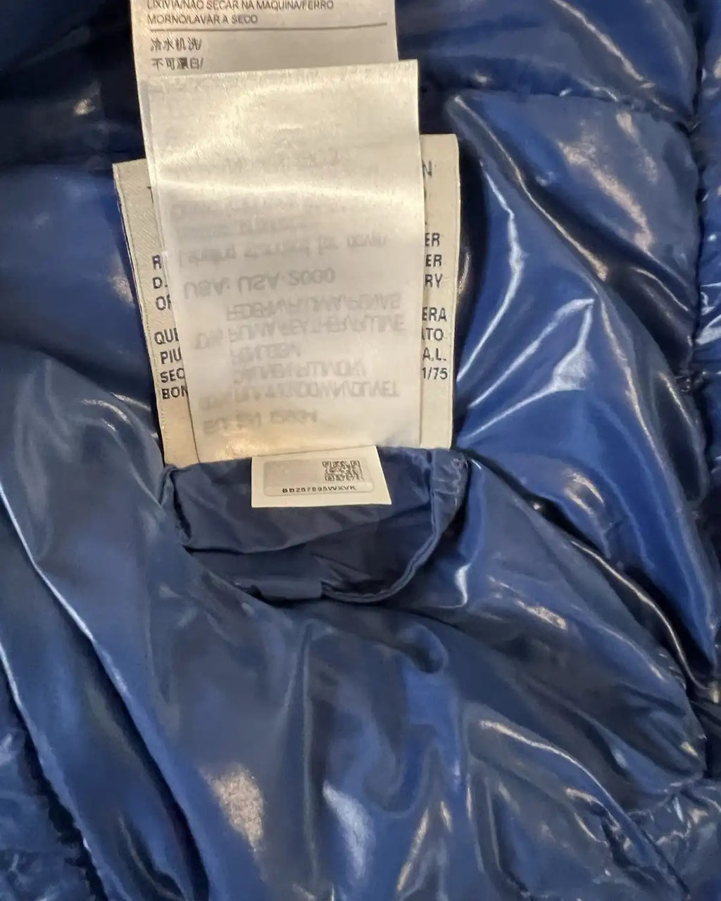 Moncler Blue Padded Kids Ski Suit Bib Pants (Unisex)