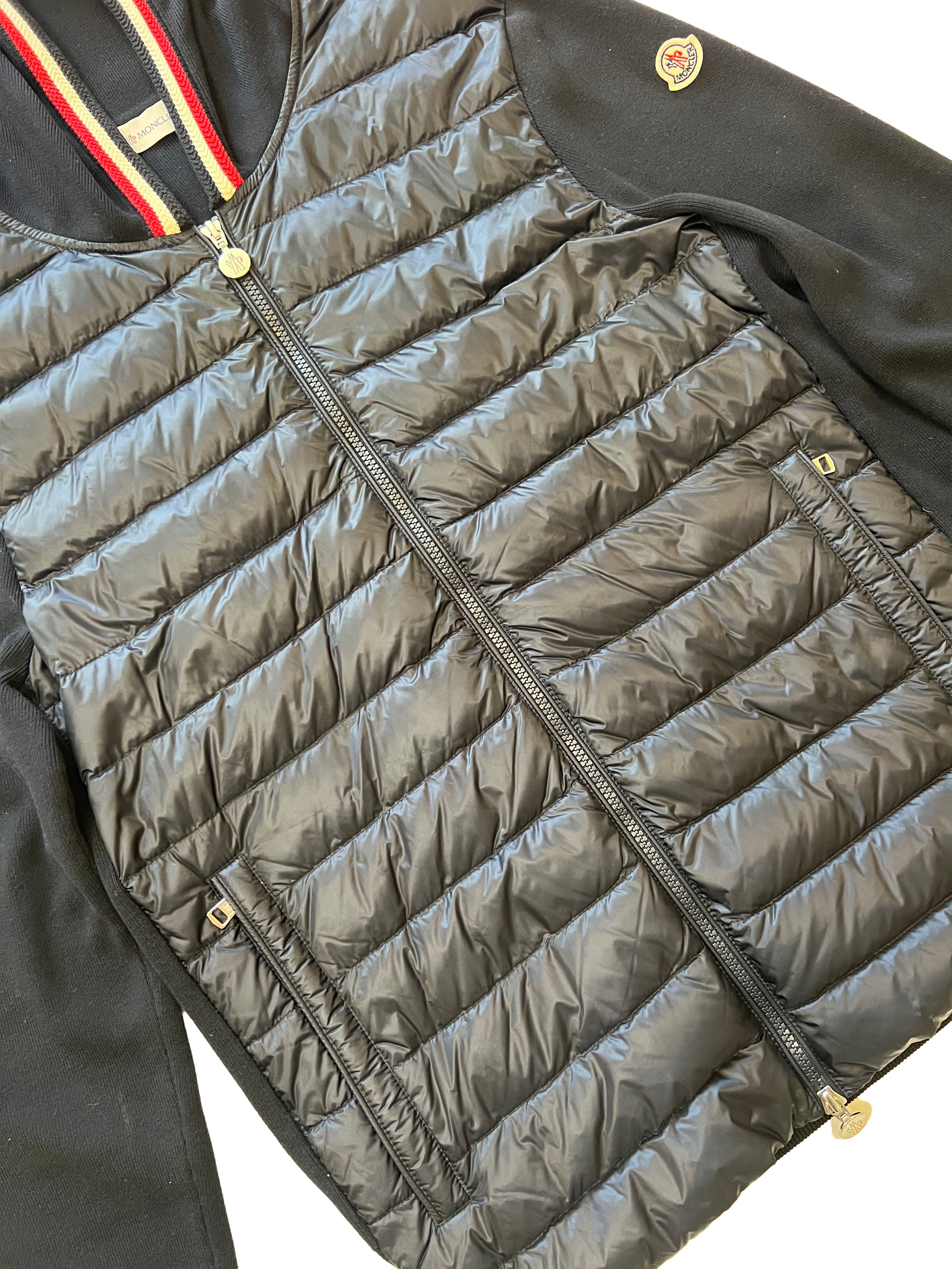Moncler Maglia Tricot Hooded Cardigan