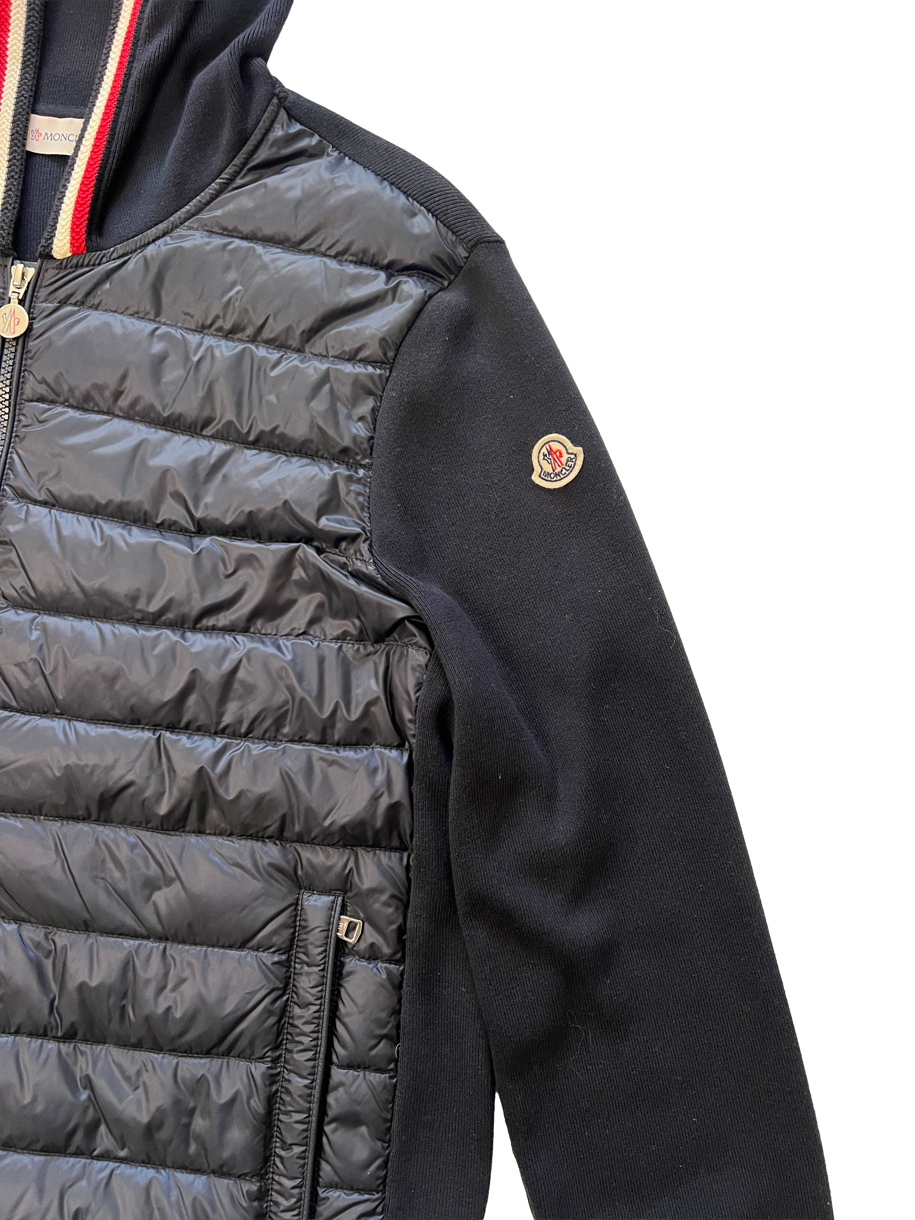 Moncler Maglia Tricot Hooded Cardigan