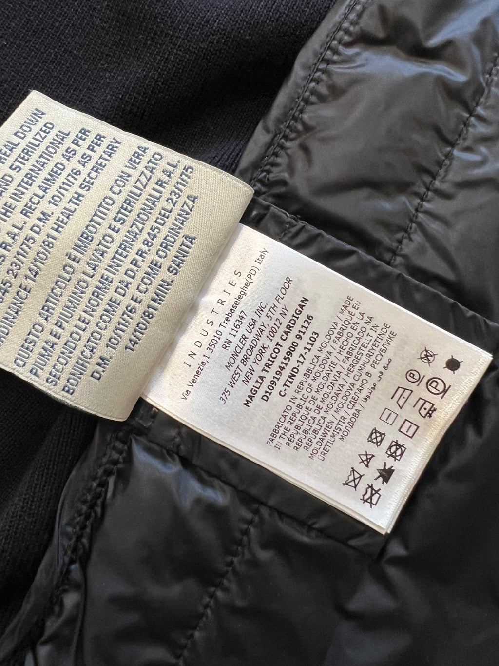 Moncler Maglia Tricot Hooded Cardigan
